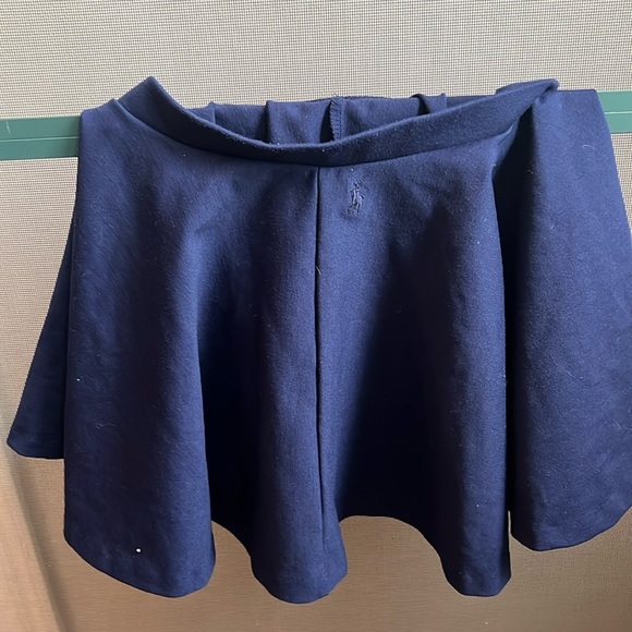 Kids Polo Ralph Lauren size Medium 8-10 navy blue full skirt - Picture 1 of 4